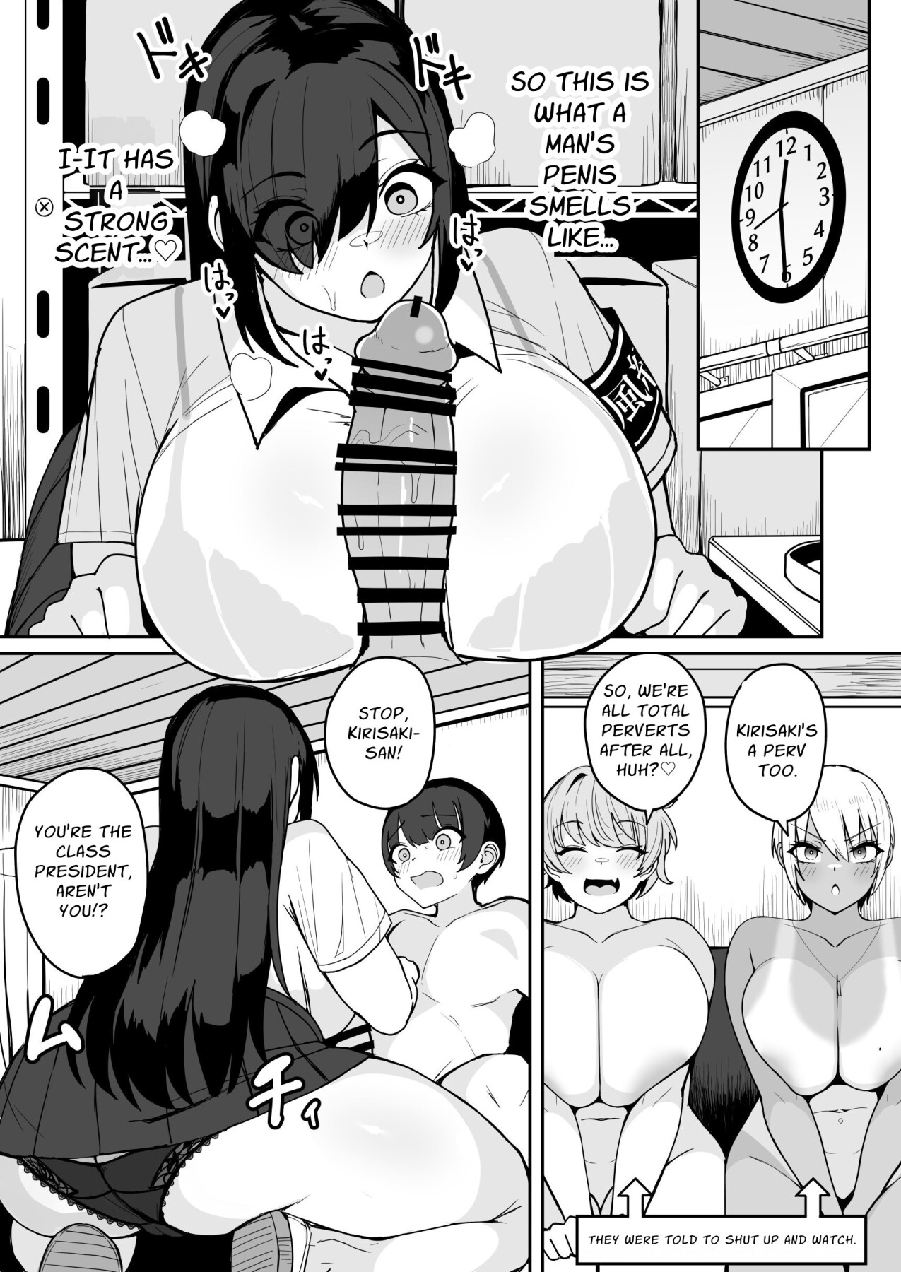 Hentai Manga Comic-Big Strong Gals Take Turns Daily Fucking and Toying With Me.-Read-30